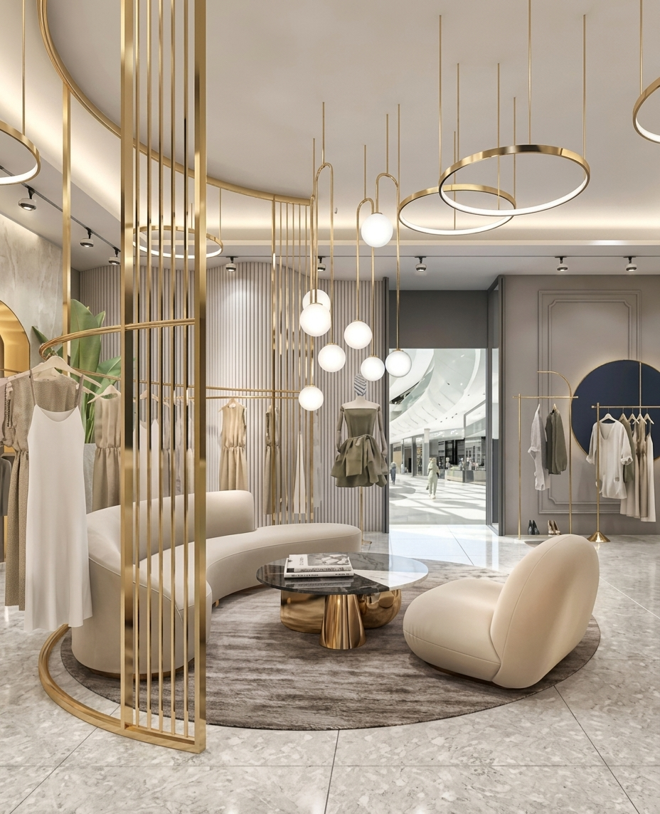 luxury boutique retail store